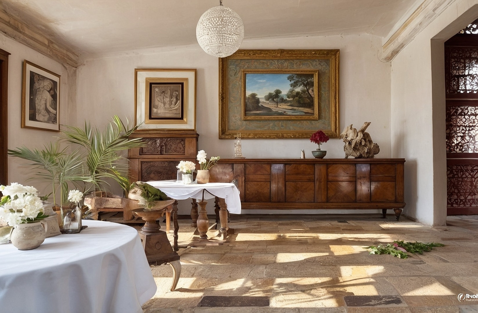 Piezas artísticas en su esplendor.